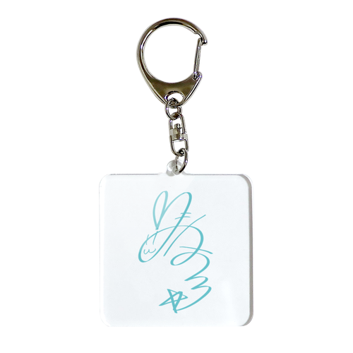 高岡 香 高岡香 ナスカン Ver 3 正方形キーホルダー 6cm ナスカン カワセル By Meet My Goods