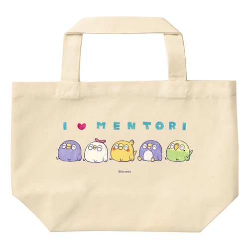 めんトリ めんトリ ランチトート〈ぬいぐるみ〉 トートバッグ(S)【オン