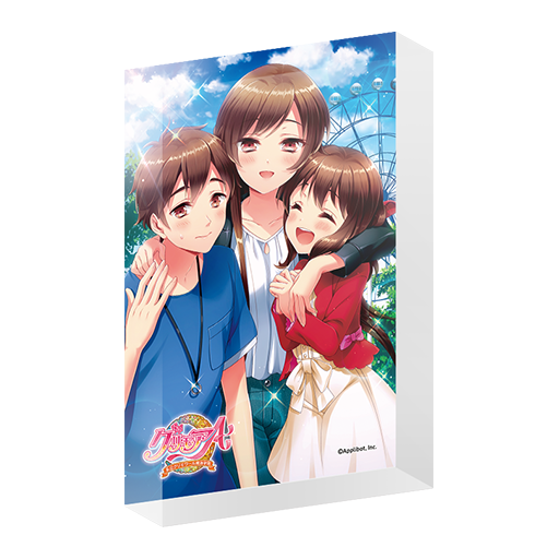 60 瑠璃川 秋穂 グリモアa 瑠璃川秋穂 アクリルブロックアート アクリルブロック ポストカード縦 カワセル By Meet My Goods