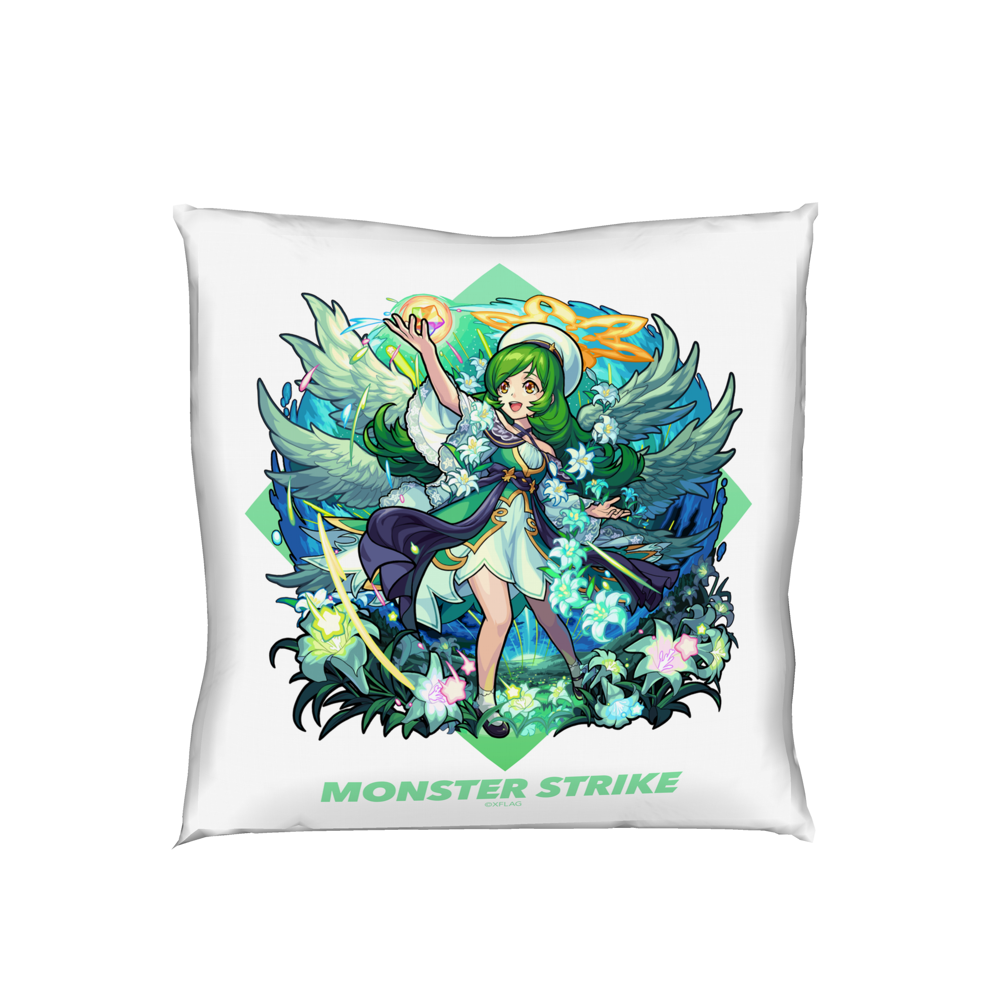ガブリエル 壮美 モンスト ガブリエル 壮美 クッション 角型クッション カワセル By Meet My Goods
