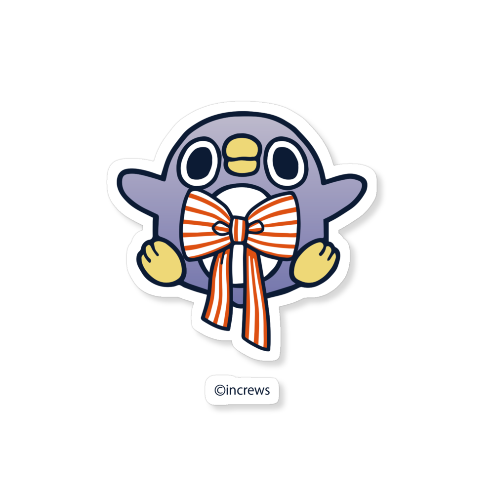 めんトリ 5周年 めんトリ ステッカー ぺんぐいん 5th ステッカー カワセル By Meet My Goods