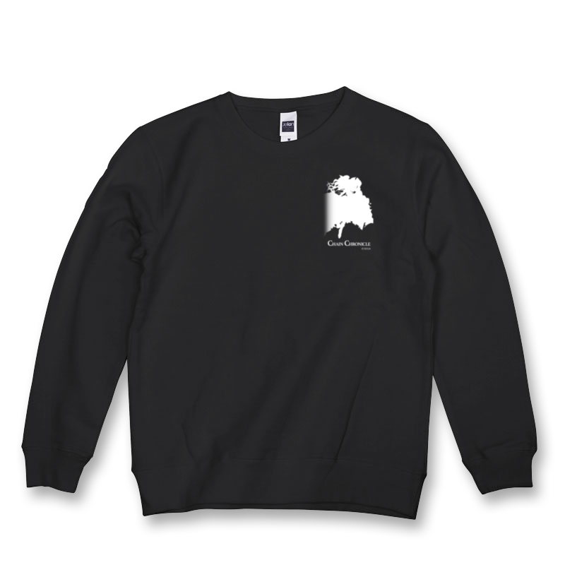 黑ミサグッズトレーナー新品 テレサ【5周年】 テレサ シルエットトレーナー カラー クルーネック