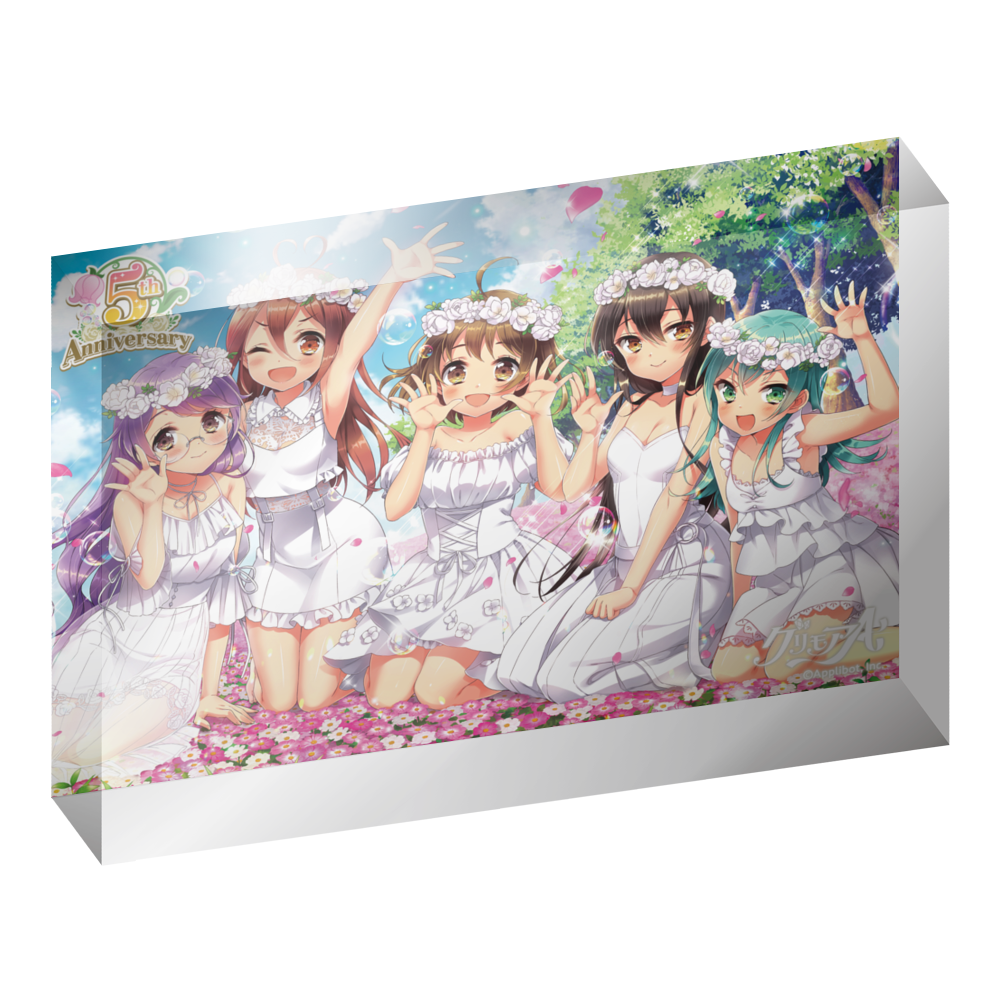 グリモアA 5周年キービジュアル アクリルブロック アクリル