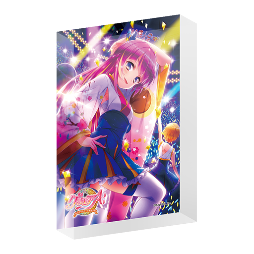 24】皇 絢香 【グリモアA】皇絢香 アクリルブロックアート アクリル