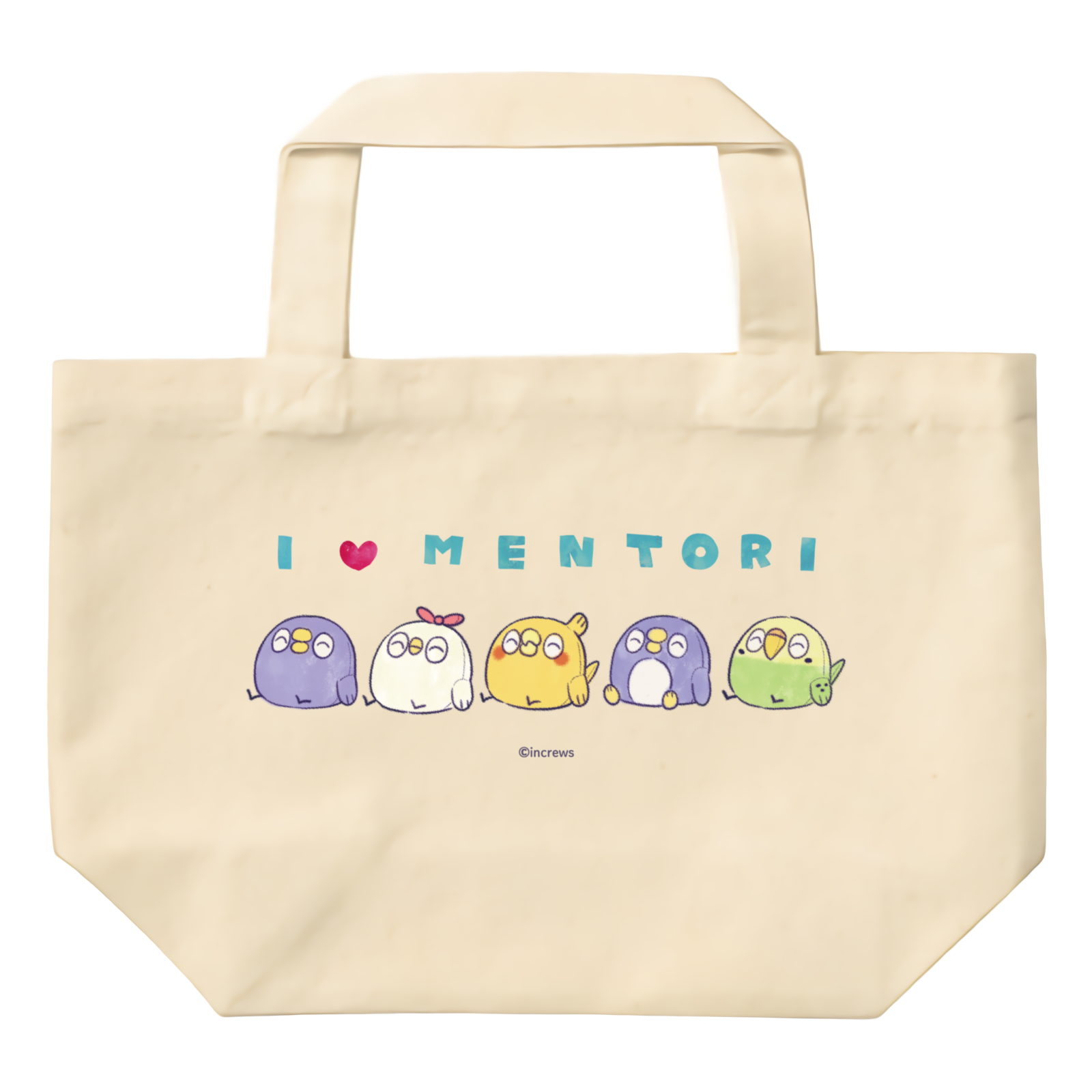 めんトリ めんトリ ランチトート〈ぬいぐるみ〉 トートバッグ(S)【オン