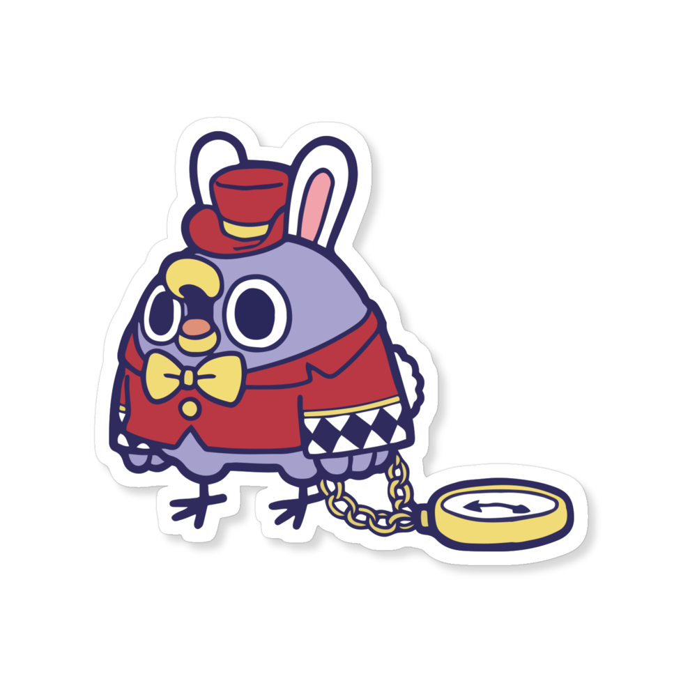 めんトリ めんトリ ステッカー01 アリス ステッカー カワセル By Meet My Goods