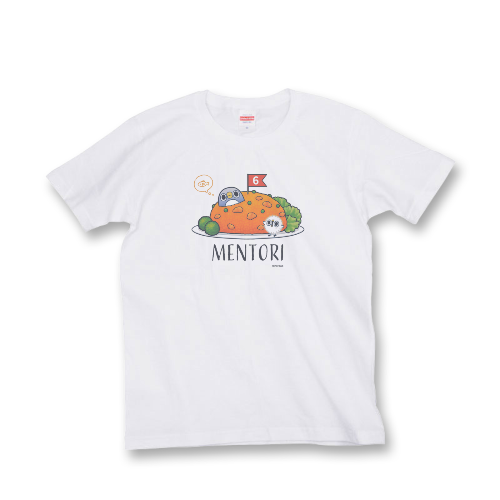 めんトリ -6周年- めんトリ Tシャツ ぺんぐいん&ひよこ ＜6周年＞ T